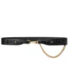 Ralph Lauren Women's Dog-clip Belt In Black