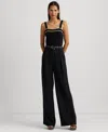 Ralph Lauren Women's Double-faced Georgette Wide-leg Pants, Regular & Petite