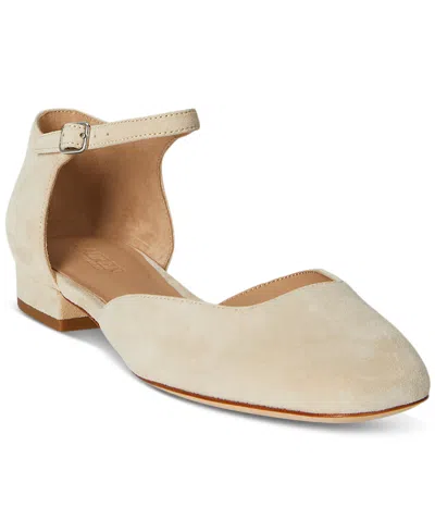 Ralph Lauren Women's Emellie Mary Jane Flats In Sand