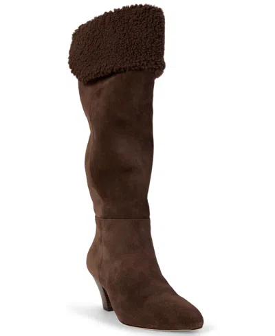 Ralph Lauren Women's Emersyn Zipper Tall Boots In Animal Print