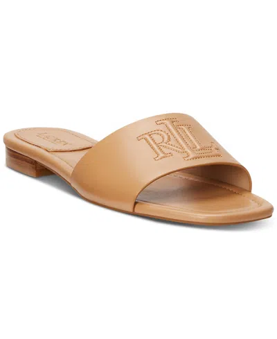 Ralph Lauren Women's Everly Slide Flat Sandals