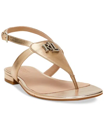 Ralph Lauren Women's Everly Thong Flat Sandals