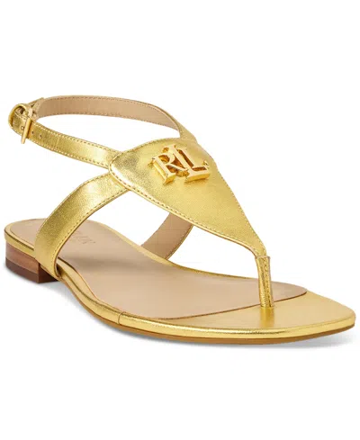 Ralph Lauren Women's Everly Thong Flat Sandals