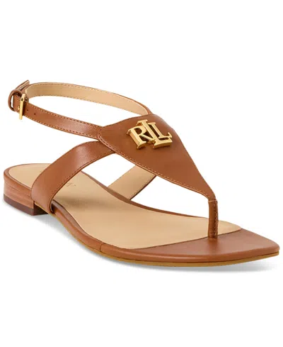 Ralph Lauren Women's Everly Thong Flat Sandals