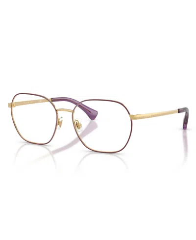 Ralph Lauren Women's Eyeglasses, Ra6051 In Shiny Violet