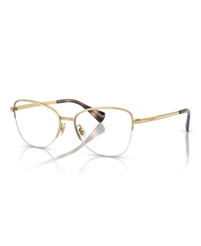 Ralph Lauren Women's Eyeglasses, Ra6061 In Gold