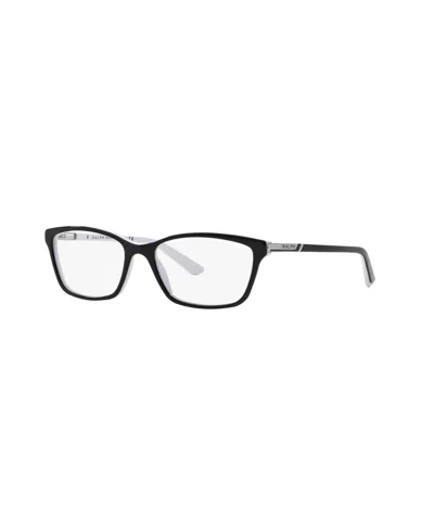 Ralph Lauren Women's Eyeglasses, Ra7044 In Black