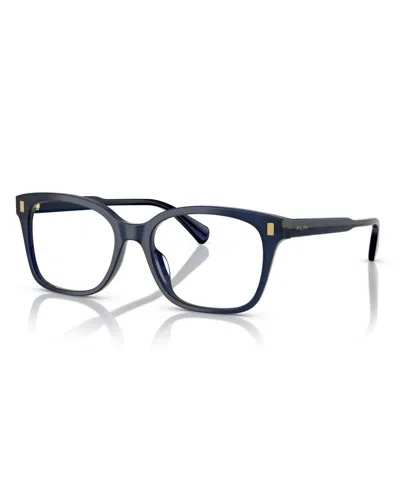 Ralph Lauren Women's Eyeglasses, Ra7174u In Blue