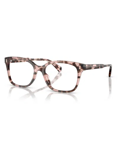 Ralph Lauren Women's Eyeglasses, Ra7174u In Shiny Rose Havana