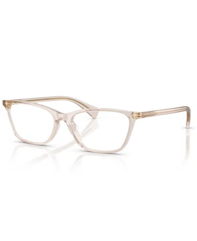 Ralph Lauren Women's Eyeglasses, Ra7187u In Transparent
