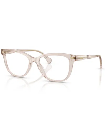 Ralph Lauren Women's Eyeglasses, Ra7189u In Brown