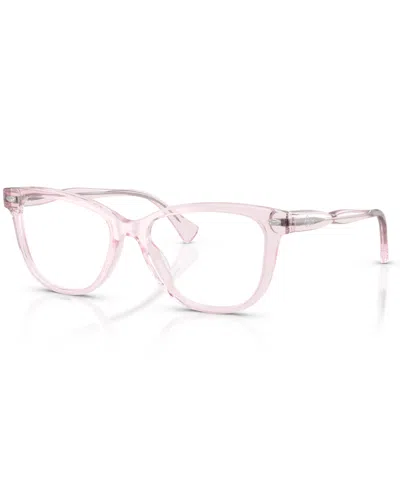 Ralph Lauren Women's Eyeglasses, Ra7189u In Pink