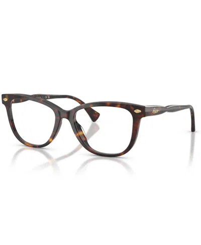Ralph Lauren Women's Eyeglasses, Ra7189u In Brown
