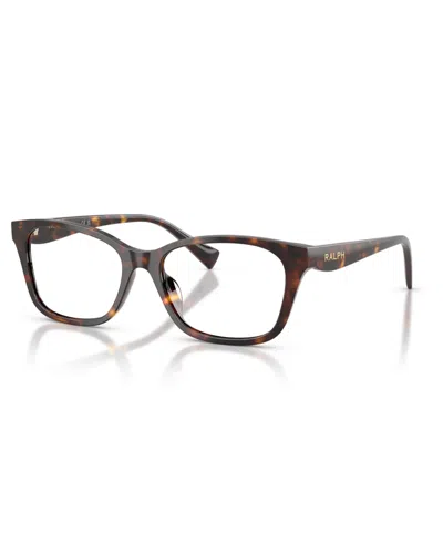 Ralph Lauren Women's Eyeglasses, Ra7202u In Havana Brown