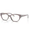 Polo Ralph Lauren Women's Eyeglasses, Rl6227u 54 In Brown