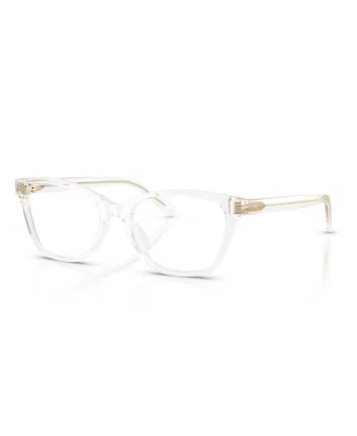 Ralph Lauren Women's Eyeglasses, Rl6271u In Shiny Transparent
