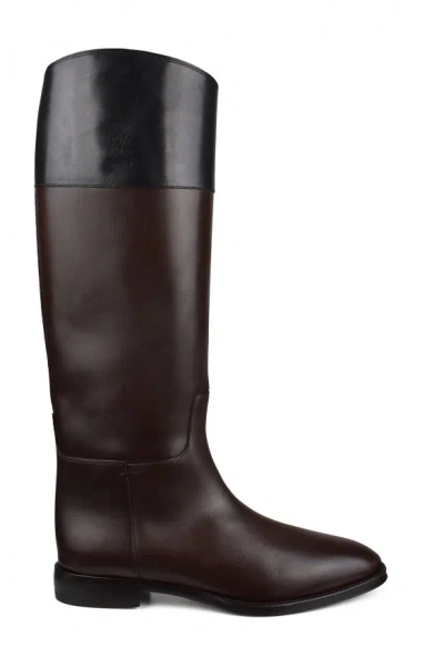 Polo Ralph Lauren Ralph Lauren Women Fascia Boots In Brown