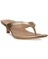 Ralph Lauren Women's Francesa Thong Dress Sandals In Platinum