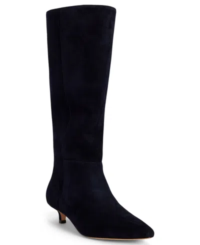 Ralph Lauren Women's Francesca Zipper Tall Boots In Black