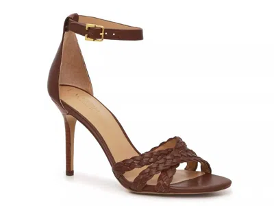 Ralph Lauren Women's Grayce Nappa Leather Sandal In Brown