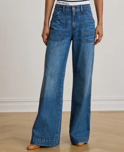 Ralph Lauren Women's High-rise Jeans In Blue