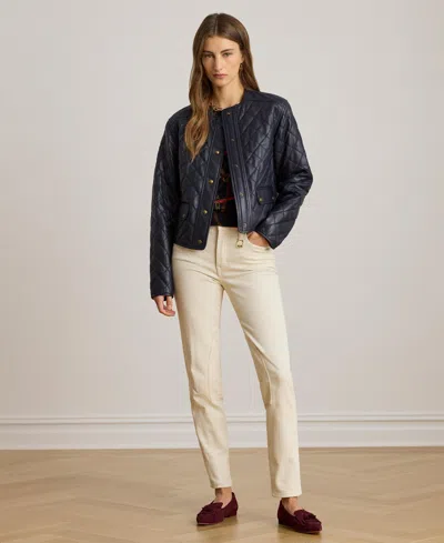 RALPH LAUREN WOMEN'S HIGH-RISE SKINNY ANKLE JEANS