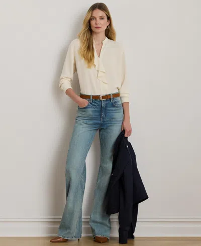 Ralph Lauren Women's High-rise Wide-leg Jeans