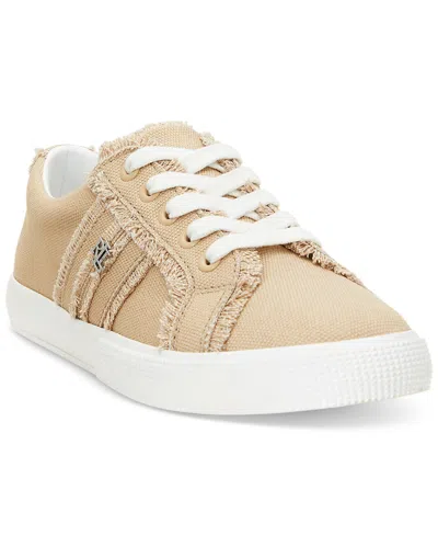 Ralph Lauren Kids' Women's Janson Sneakers In Sand Dune