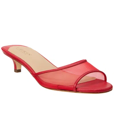 Ralph Lauren Women's Jayna Kitten Heel Sandals In Red