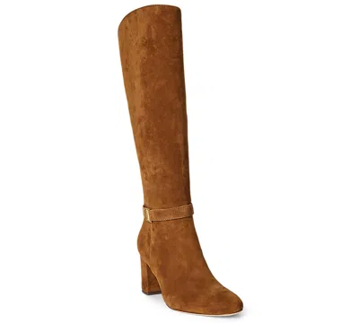 Ralph Lauren Women's Kellie Regular Tall Boots In Blue