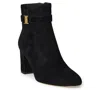 Ralph Lauren Women's Kellie Suede Heel Booties In Animal Print