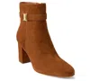 Ralph Lauren Women's Kellie Suede Heel Booties In Multi