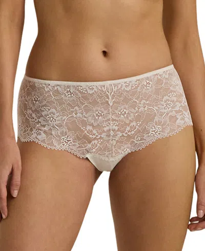 Ralph Lauren Women's Lace Hipster Brief Underwear 4l0029 In White