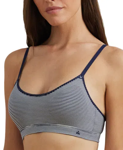 RALPH LAUREN WOMEN'S LACE-TRIM BRALETTE 4L0211