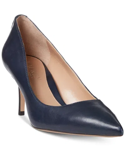 Ralph Lauren Women's Lanette Pointed Toe Pumps In Blue
