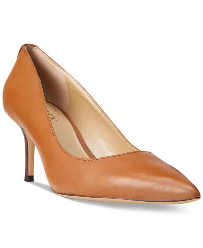 Ralph Lauren Women's Lanette Pointed Toe Pumps In Brown