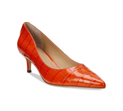 Ralph Lauren Women's Lanette Pointed Toe Pumps In Red