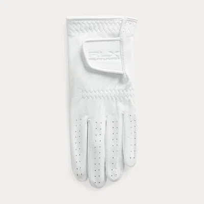 Ralph Lauren Women's Leather Golf Glove – Left Hand In White