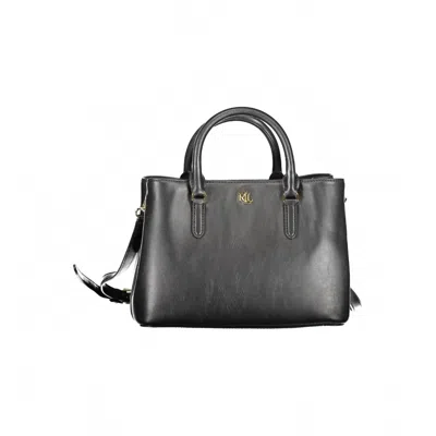 Ralph Lauren Women's Leather Handbag In Black