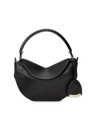 Ralph Lauren The Ralph Mini Leather Crossbody Bag In Black