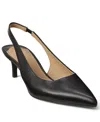 Ralph Lauren Slingback Point-toe Pumps In Black
