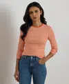 Ralph Lauren Women's Long Sleeve T-shirt In Multi