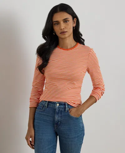Ralph Lauren Women's Long Sleeve T-shirt In Multi