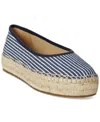 Ralph Lauren Women's Luize Espadrille Ballet Flats In Multi
