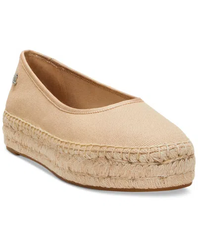Ralph Lauren Women's Luize Espadrille Ballet Flats In Sand Dune