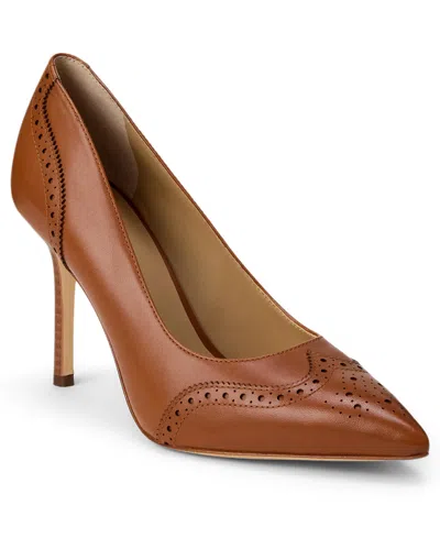 Ralph Lauren Women's Lynden Stiletto Heel Pumps In Lauren Tan