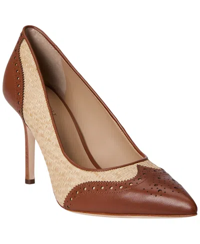 Ralph Lauren Women's Lynden Stiletto Heel Pumps In Natural,lauren Tan