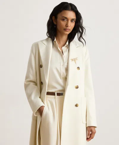 Ralph Lauren Women's Maxi Wool Coat In Neutral