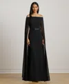Ralph Lauren Women's Off-the-shoulder Dress In Black