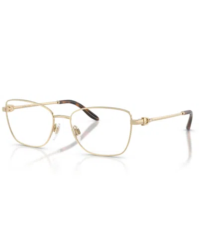 Ralph Lauren Women's Pillow Eyeglasses, Rl5136 In Gold